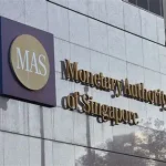 Monetary Authority of Singapore signage, representing the country’s central bank and financial regulator.